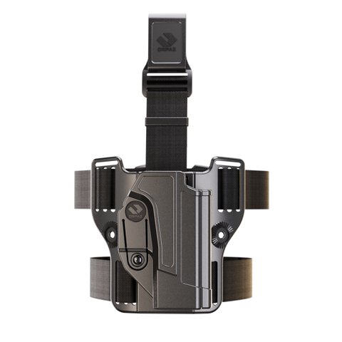 Orpaz Holster G44 Holster Optics Compatible Level I OWB Holster Drop-Leg Holster