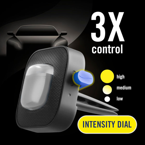 Febreze Car Air Freshener Vent Clip - Automotive Air Fresheners Noir Scent - Car Air fresheners and Odor Eliminator, 8 Pack