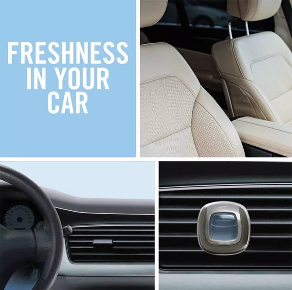 Febreze Vent Clip Car Air Freshener Blossom & Breeze Scent, Up to 30 Days, Eliminates tough lingering odours