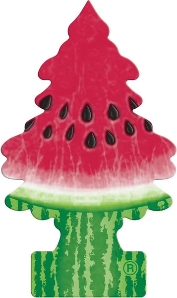 Little Trees Hanging Car Air Freshener, Watermelon, 2-Pack