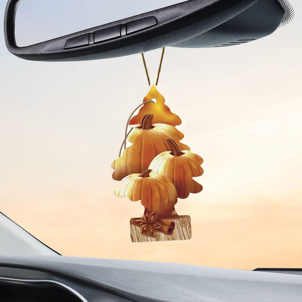 Little Trees Hanging Car Air Freshener, Warm Pumpkin Spice, 1-Pack