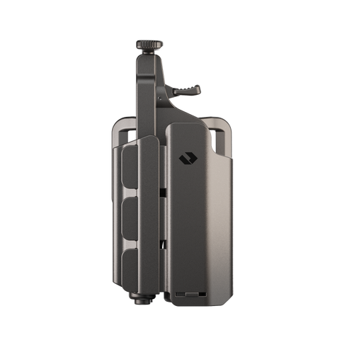 Orpaz T40 G17 Holster with Light Left Handed Compatible with Glock 17 Holster with Light, Large Pistol Lights, Belt Attachment