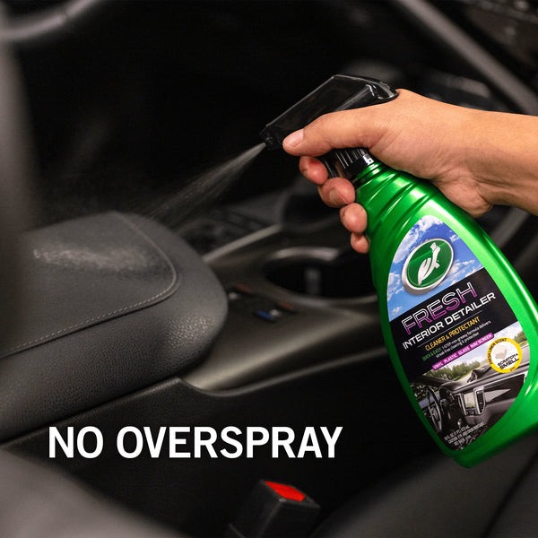 Turtle Wax Fresh Interior Detailer Multi Surface Cleaner with UV Protection, 16oz Trigger Spray