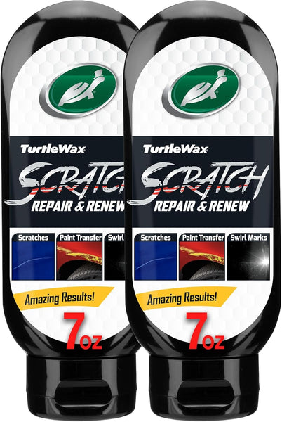 Turtle Wax Car Paint Scratch Repair & Renew 7 oz, 2 Pack