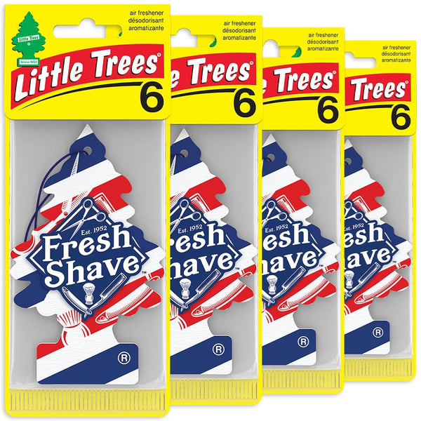 Little Trees Car Air Freshener 24-Pack (Fresh Shave)