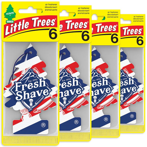 Little Trees Car Air Freshener 24-Pack (Fresh Shave)