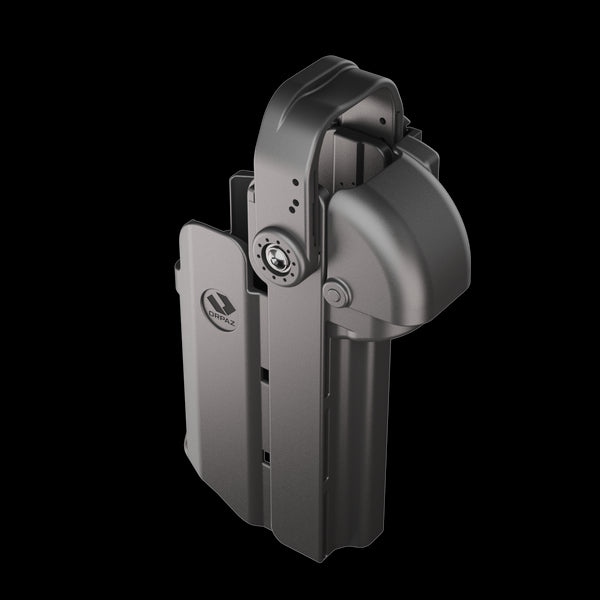 Orpaz T40 Light-Bearing Holster – Left Handed Universal OWB Tactical Holster, Level 2 & Level 3 Security, Compatible w/Most Pistol Lights, Optics-Ready, Adjustable, Fits Most Pistols Low-Ride Pro - Pro Magnetic Medium