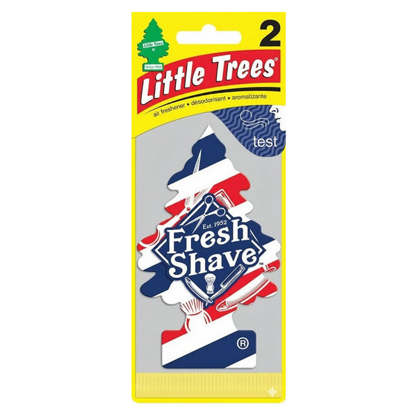 Little Trees Car Air Freshener 2-PACK (Fresh Shave)