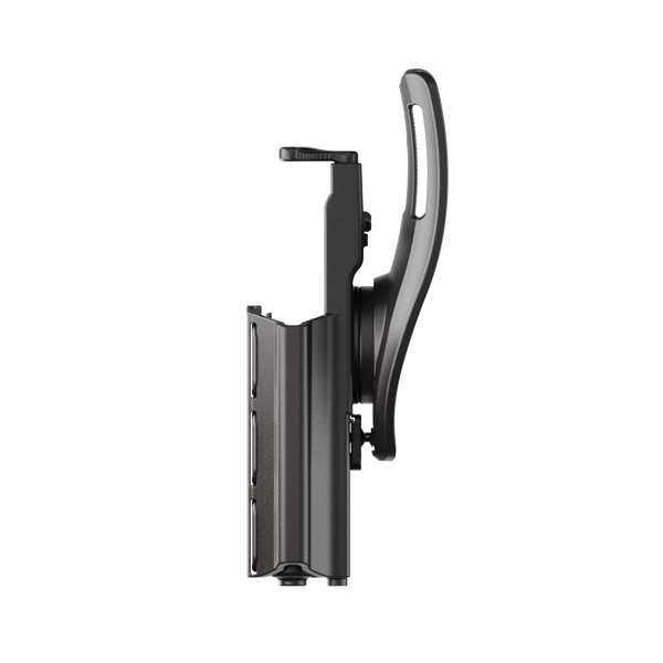 ORPAZ T41 Level 2 Universal Adjustable Holster, Magnetic + Mechanical Retention, Optics Ready OWB Polymer Duty Holster, Made in Israel Low Ride