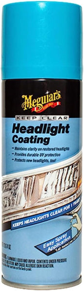 Meguiar's Keep Clear Headlight Coating, 4 oz, Easy Spray-On Formula with UV Protection to Maintain Like-New Clarity