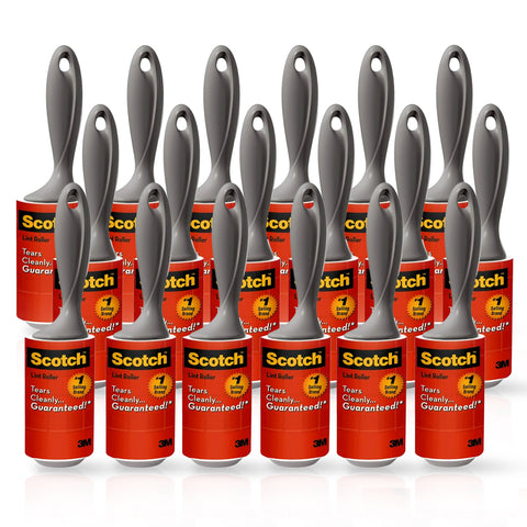 Scotch Lint Roller 56 Sheets (10.1 cm x 8.96 m), 18 Pack