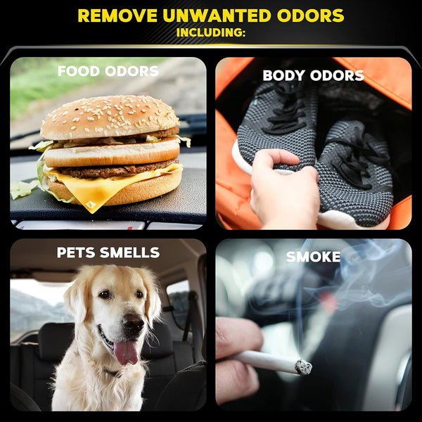 Meguiar's Whole Car Air Re-Fresher Odor Eliminator Mist, New Car Scent