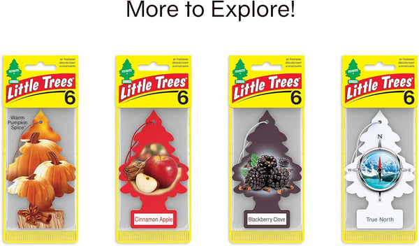 Little Trees Auto Air Freshener, Hanging Card, Crisp Autumn Air, 24 Pack