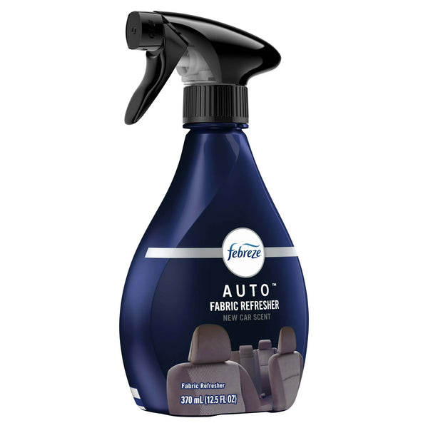 Febreze Fabric AUTO Car Spray Air Freshener, Odor Fighting, New Car, 12.5 fl oz, 2 Packs