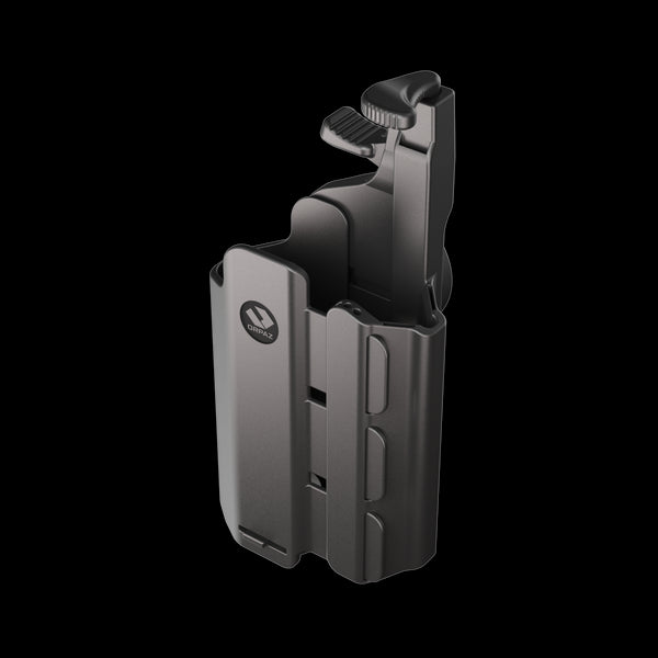 Orpaz T40 XD Holster with Light Left Handed compatible with Springfield XD Holster with Light, Left Handed Large Pistol Lights, Paddle Attachment