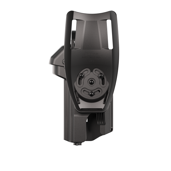 Orpaz T40 Pro G45 Duty Holster with Medium Light Holster Compatible with Glock 45 Pistol Holder with Laser Mounted Light and Optics with Low Ride