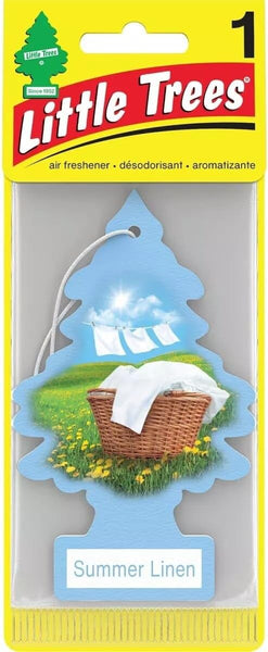 Little Trees Hanging Car Freshener Cardboard Paper For Home Car Office Summer Linen