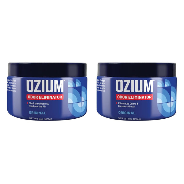 Ozium Gel 8oz Ozium Smoke & Odors Eliminator, Original Scent - 2 PACK