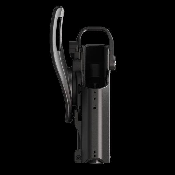 Orpaz T40 Pro G22 LH Duty Holster with Large Light Holster w/ Magnetic Optic cover, Compatible with Glock 22 Pistol Holder with Laser Mounted Light and Optics with Low Ride