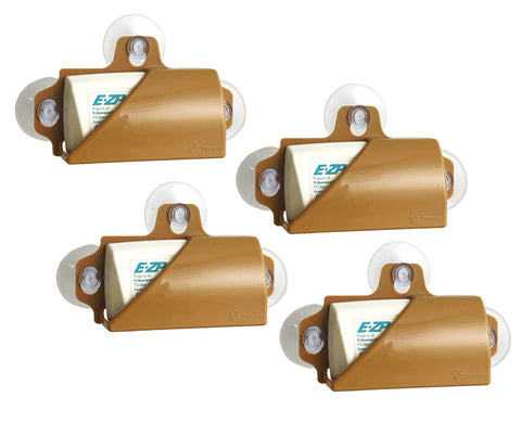 TrexNYC Toll Pass Holder for Car, Super Strong Holder with Suction Cups Holds Tightly to Your Car Windshield, Tan