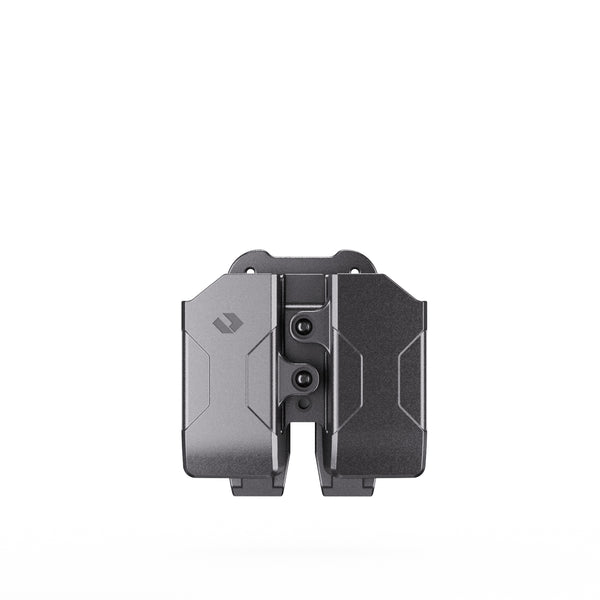 Orpaz G19 Pistol Mag Pouch Compatible with Glock 19 Magazine Holster for 0.40, 9mm Magazine Holder, Double Mag, MOLLE