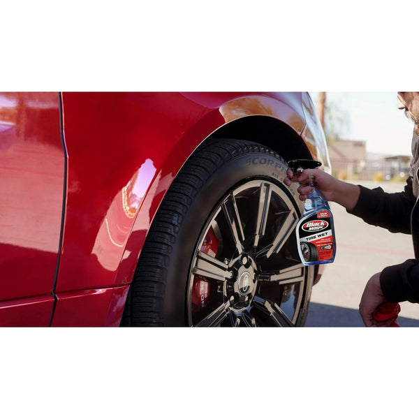 Black Magic Tire Wet 23oz Trigger Spray Specially Formulated Tire Shine Wet, Black, Glossy with One Quick Spray, 2 Pack