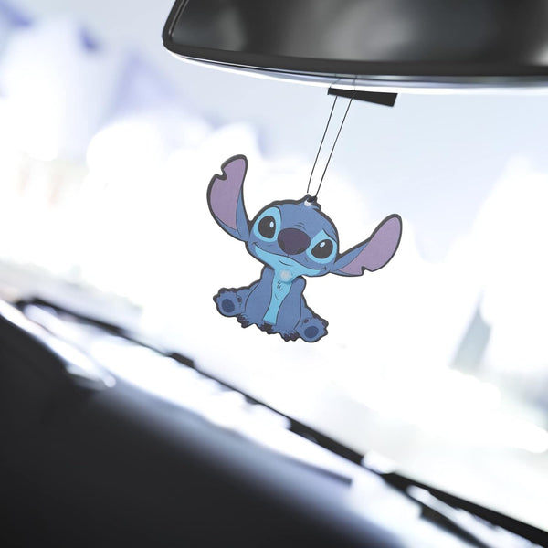 PlastiColor Hanging Car Air Freshener, WIGGLE Air Freshener, Stitch
