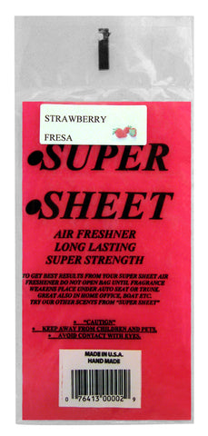 Super Sheet , Half Sheet, Strawberry