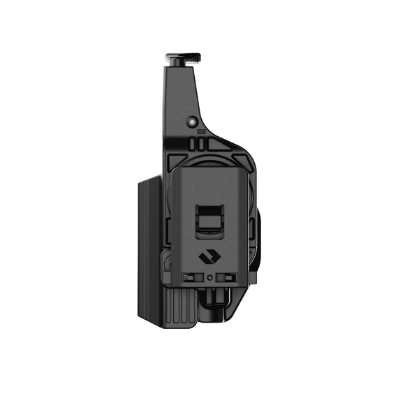 ORPAZ T41 Universal Adjustable Holster, Thumb Release Retention, Optics Ready OWB Polymer Holster, Made in Israel ClipLock