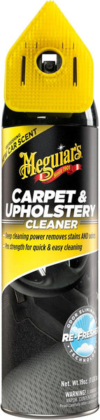 Meguiar's G191419 Carpet & Upholstery Cleaner, 19 oz Aerosol Spray