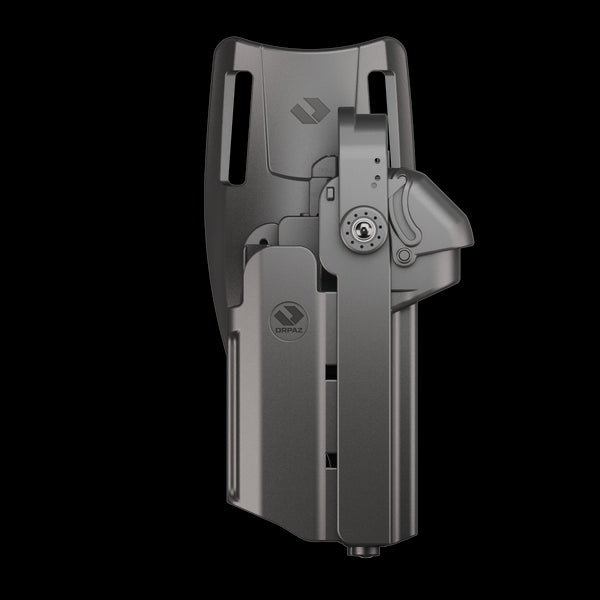 Orpaz T40 Pro Springfield XD Duty Holster with Medium Light Holster w/ Magnetic Optic cover, Compatible with Springfield XD Pistol Holder with Laser Mounted Light and Optics with Low Ride