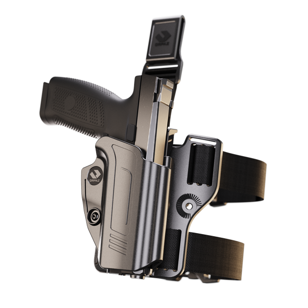 Orpaz Holster G45 Holster Optics Compatible Level II OWB Holster Drop-Leg Holster