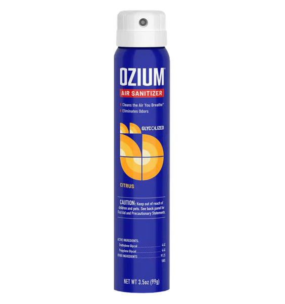 Ozium Air Spray 3.5 oz, Odor Reducing Spray for Home, Car & Office, Citrus Scent