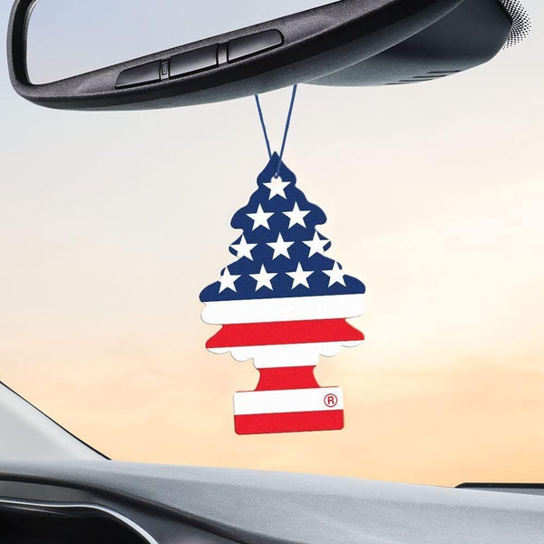 Little Trees Hanging Car Air Freshener, Vanilla Pride, 2-Pack