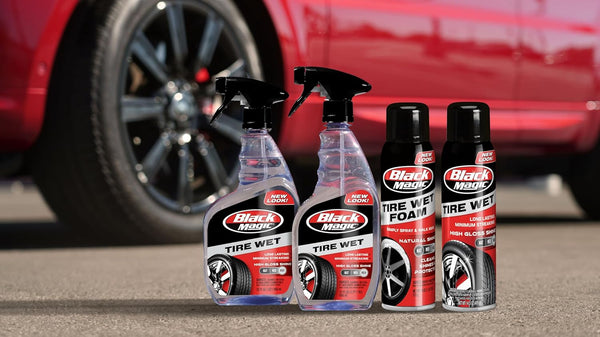 Black Magic Tire Wet Tire Shine Spray 32 oz