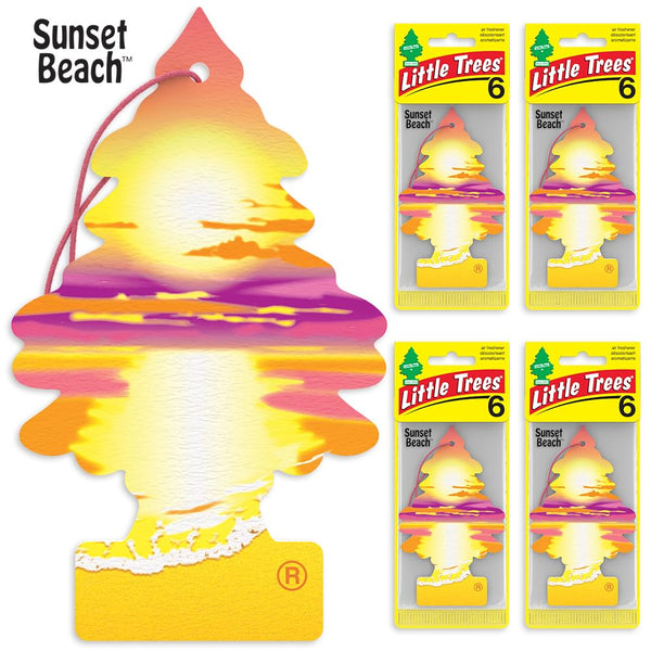 Little Trees Car Air Freshener 24-Pack (Sunset Beach)