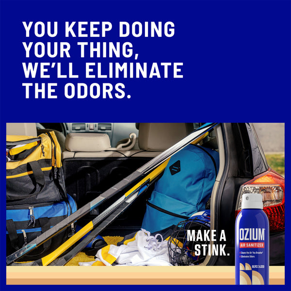 Ozium Air Sanitizer, 8 oz. Spray, Cleans the Air You Breath and Eliminates Odors, Vanilla Scent