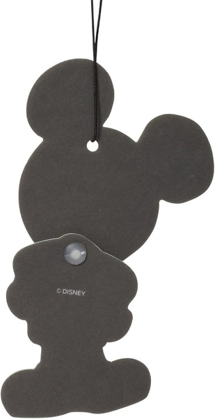 Plasticolor Disney Mickey Mouse Wiggler Air Freshener, Fun Hanging Car Accessory, Vanilla Scent