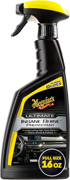 Meguiar's Ultimate Insane Shine Protectant, High-Gloss Interior & Exterior Spray, 16 oz