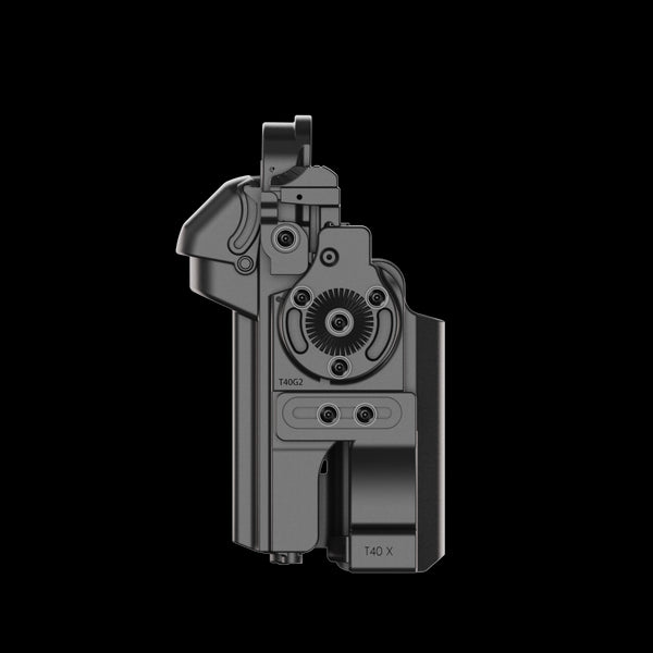 Orpaz T40 Light-Bearing Holster – Left Handed Universal OWB Tactical Holster, Level 2 & Level 3 Security, Compatible w/Most Pistol Lights, Optics-Ready, Adjustable, Fits Most Pistols Low-Ride Pro - Pro Large