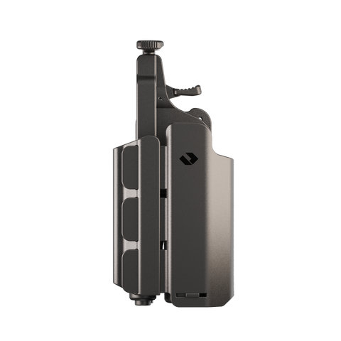 Orpaz T40 XD Holster with Light Left Handed compatible with Springfield XD Holster with Light, Left Handed Large Pistol Lights, MOLLE Attachment