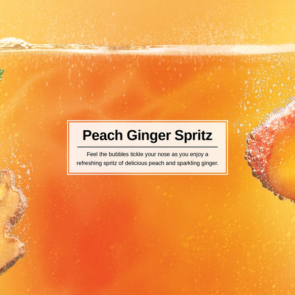 Little Trees Hanging Car Air Freshener, Peach Ginger Spritz, 2-Pack