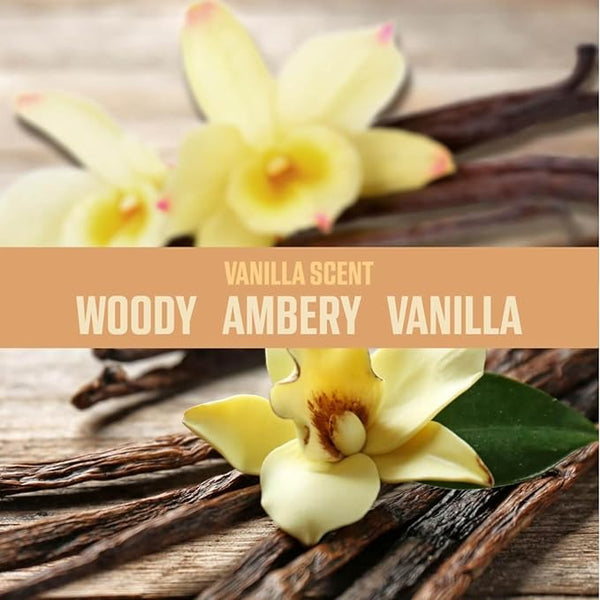 Ozium Cigarette Smoke Air Sanitizer Eliminates Smoke Smell, Aerosol Spray, Vanilla 0.8oz (Pack of 6)