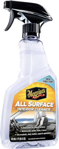 Meguiar's All Surface Interior Cleaner, Safe Multi-Surface Car Interior Spray, 16 oz