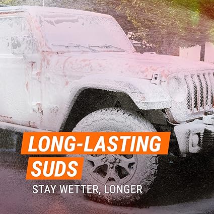 Armor All Snow Foam Wash by Armor All, Foaming Car Wash Soap Concentrate for Cars, Trucks and Motorcycles, 50 Fl Oz