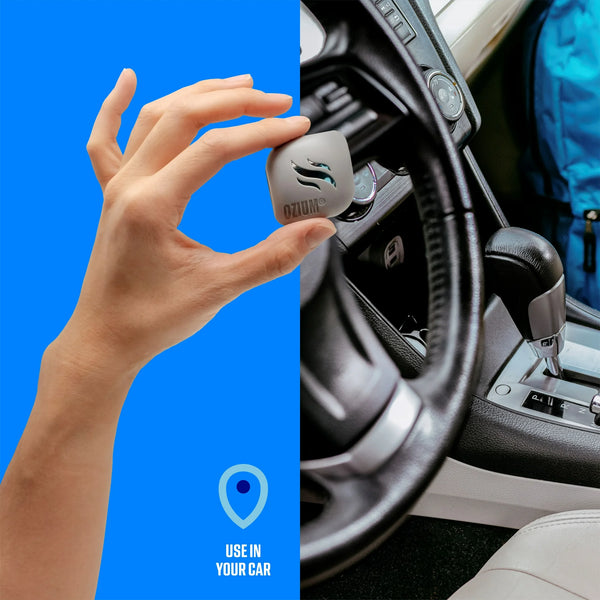 Ozium Membrane Car Vent Clip AC Air Fresheners Car Air Freshener and Car Odor Eliminator, That New Car Smell, 2 Packs