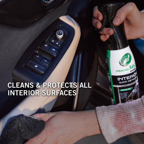 Turtle Wax Interior Quick Detailer Streak Free Mist, 20 oz