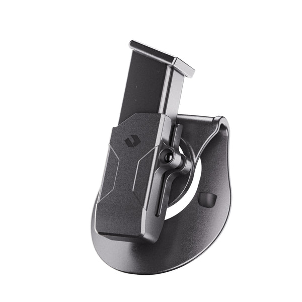 Orpaz Universal Pistol Magazine Pouch for 0.45 Caliber (Metal Only) Double Stack Magazine pouches (Paddle, Single Magazine)
