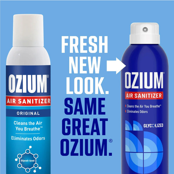 Ozium Cigarette Smoke Air Sanitizer Eliminates Smoke Smell, Aerosol Sanitizing Spray, Original 8oz