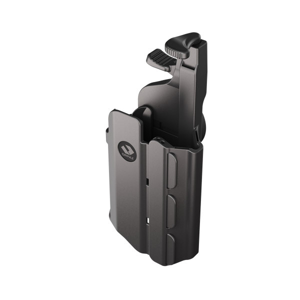 Orpaz T40 G17 Light-Bearing Holster – Left Handed OWB Tactical Holster, Level 2 & Level 3 Security, Compatible with Glock 17, Fits Most Pistol Lights, Optics-Ready, Adjustable T40 Medium Belt-Loop